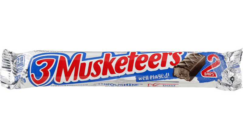 3 Musketeers King Size 6.28oz