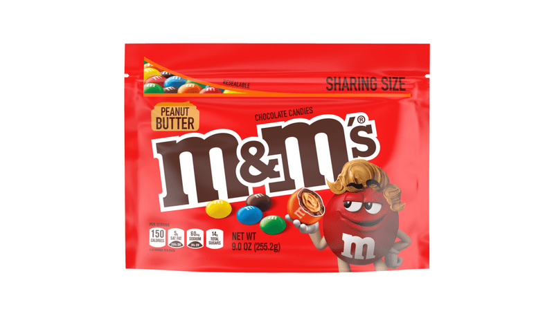 M&M's Peanut Butter Stand Up 9oz