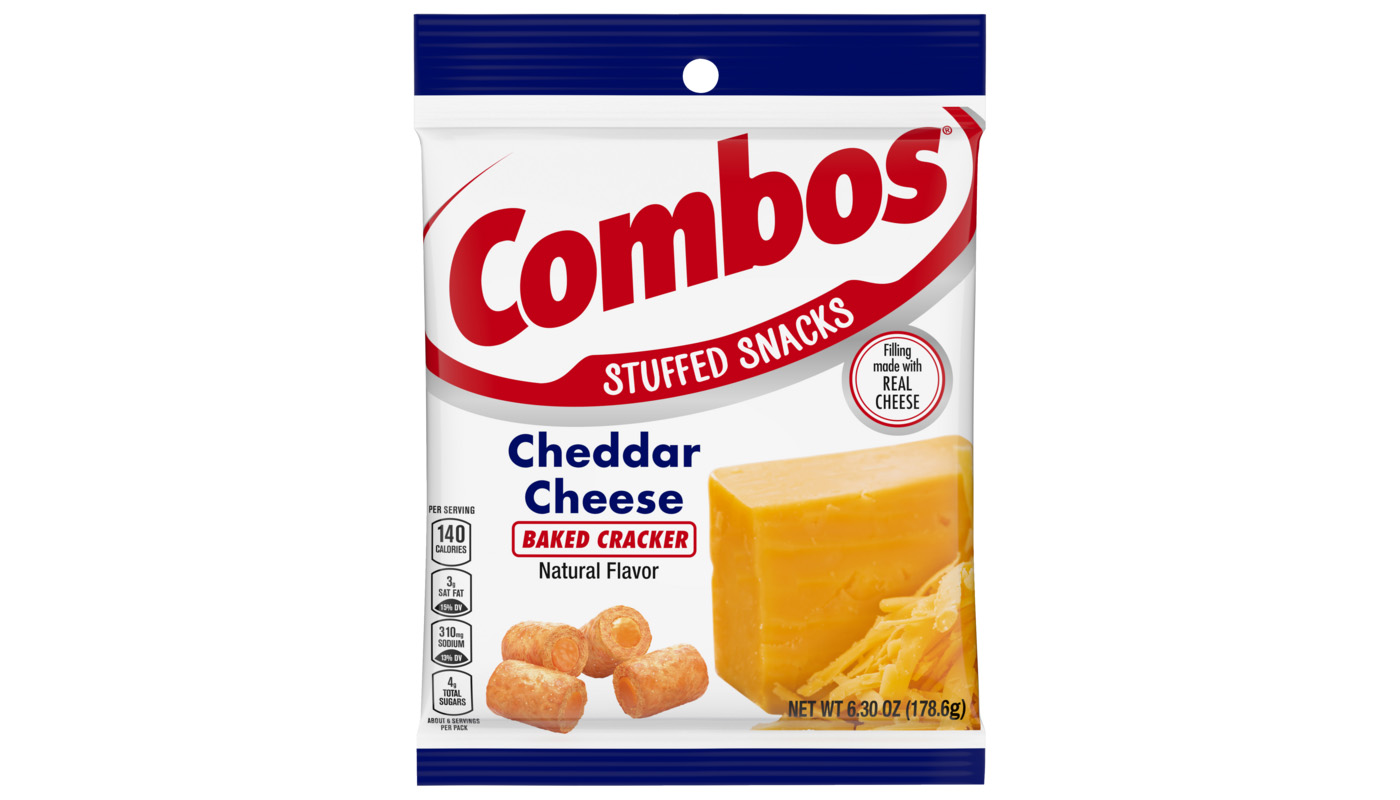 Combos Cheddar Cheese Cracker 6.3oz