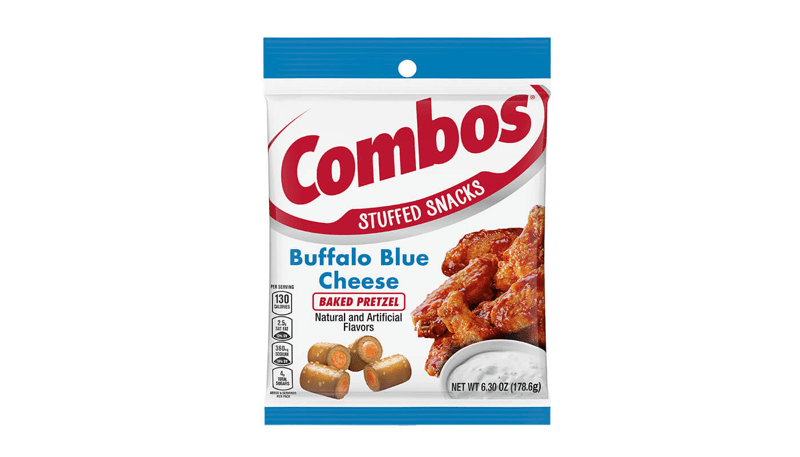 Combos Buffalo Blue Cheese Pretzel 6.3oz