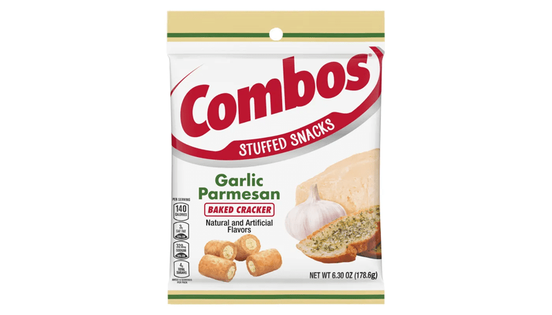 Combos Garlic Parmesan Cracker 6.3oz