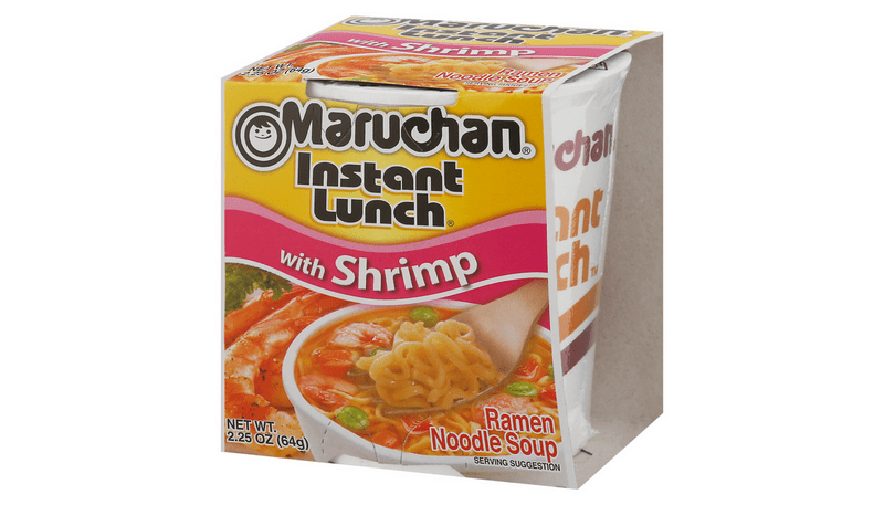 Maruchan Shrimp Ramen Noodle Soup Instant Lunch 2oz