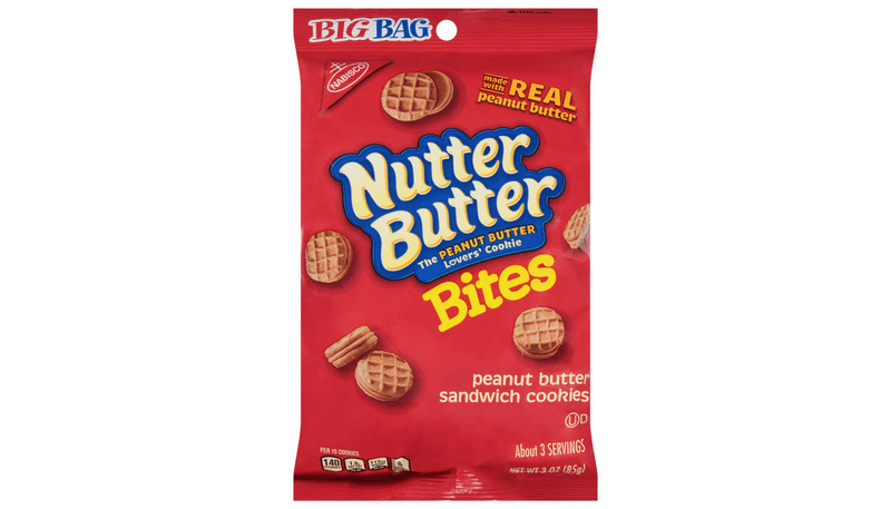 Nutter Butter Bites Peanut Butter Sandwich Cookies 3oz