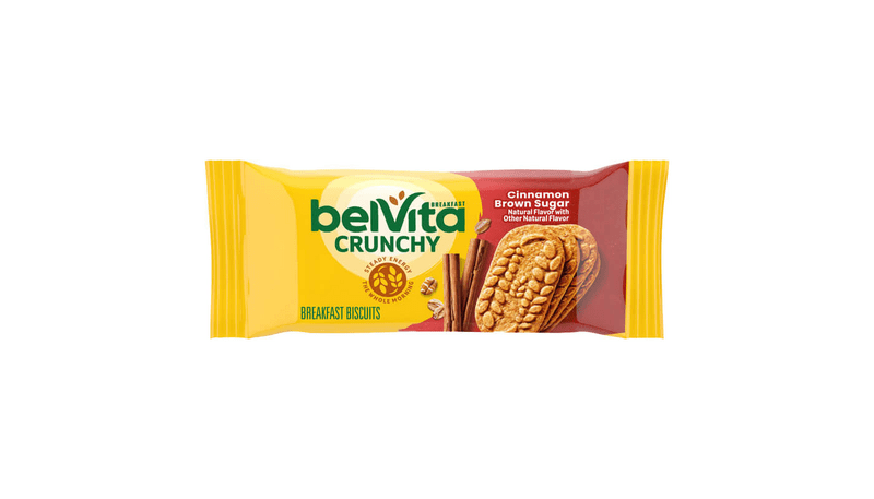 belVita Crunchy Breakfast Biscuits Cinnamon Brown Sugar 1.76oz