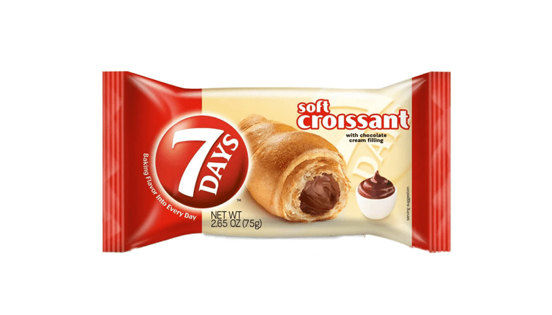 7Days Chocolate Filled Croissant 2.65oz