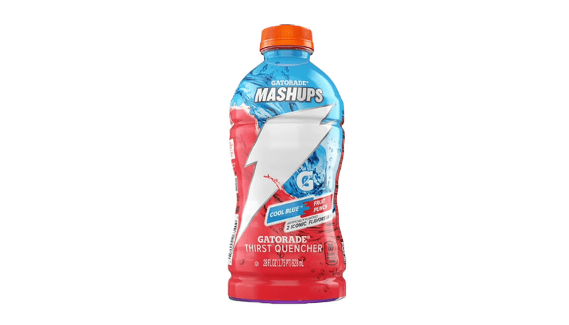 Gatorade Cool Blue & Fruit Punch Mashup 28oz