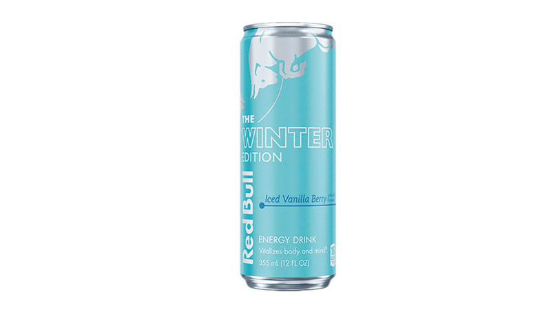 Red Bull Winter Edition Iced Vanilla Berry Energy Drink 12oz 