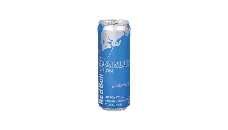Red Bull Sea Blue Juneberry Energy Drinks 12oz  