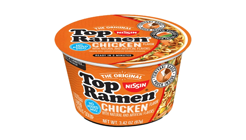 Nissin Top Ramen Bowl Chicken 3.42oz