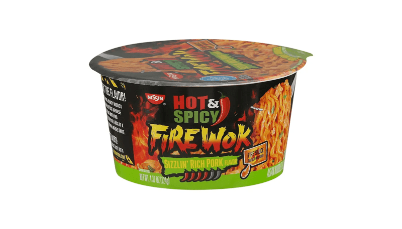 Nissin Fire Wok Pork Bowl 4.3oz