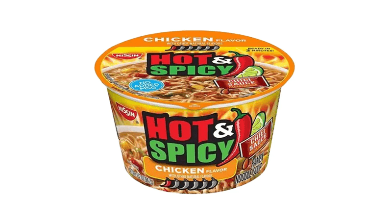 Nissin Hot & Spicy Chicken Bowl 3.32oz