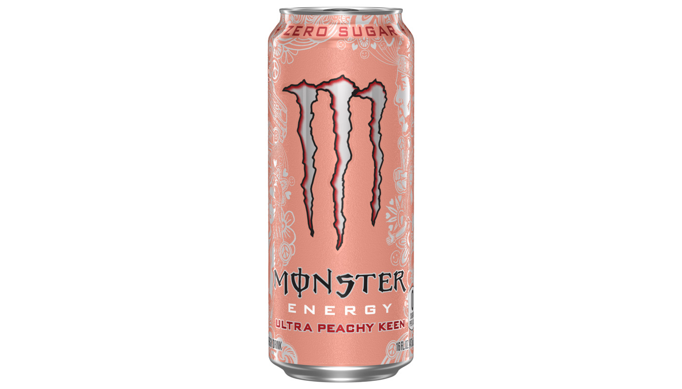 Monster Energy Ultra Peachy Keen 16oz
