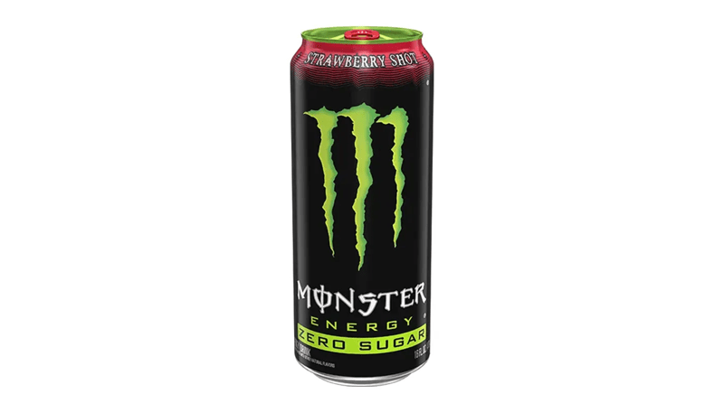 Monster Energy Zero Sugar Strawberry Shot 16oz