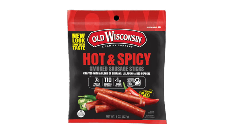 Old Wisconsin Hot and Spicy Sausage Bites 4oz