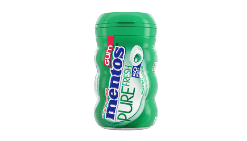 Mentos Big Bottle Spearmint 50ct