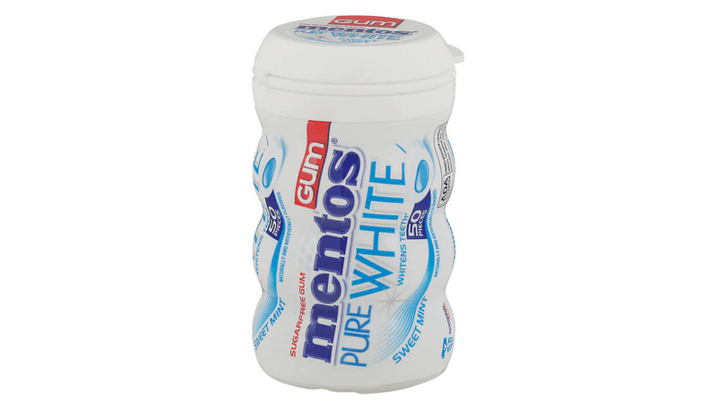 Mentos Pure White Bottle Pack Sugar Free 50ct