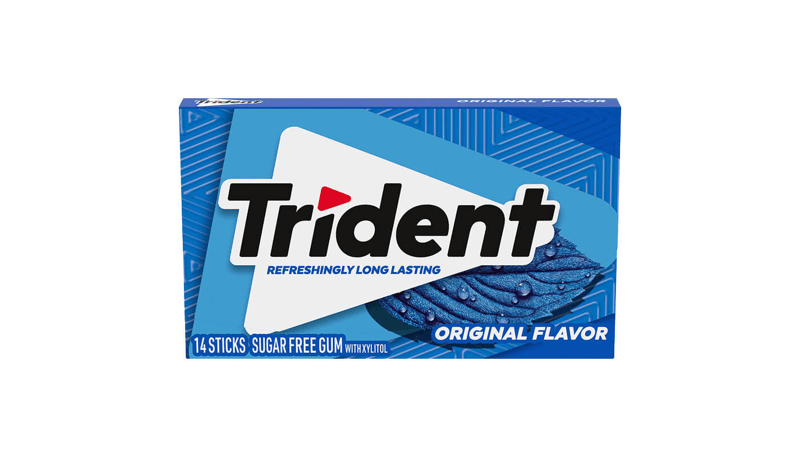 Trident Original Sugar Free Gum 14stk