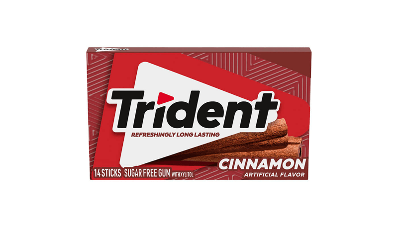 Trident Cinnamon Sugar Free Gum 14stk