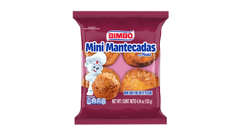 Bimbo Pecan Mini Muffins 4.34oz
