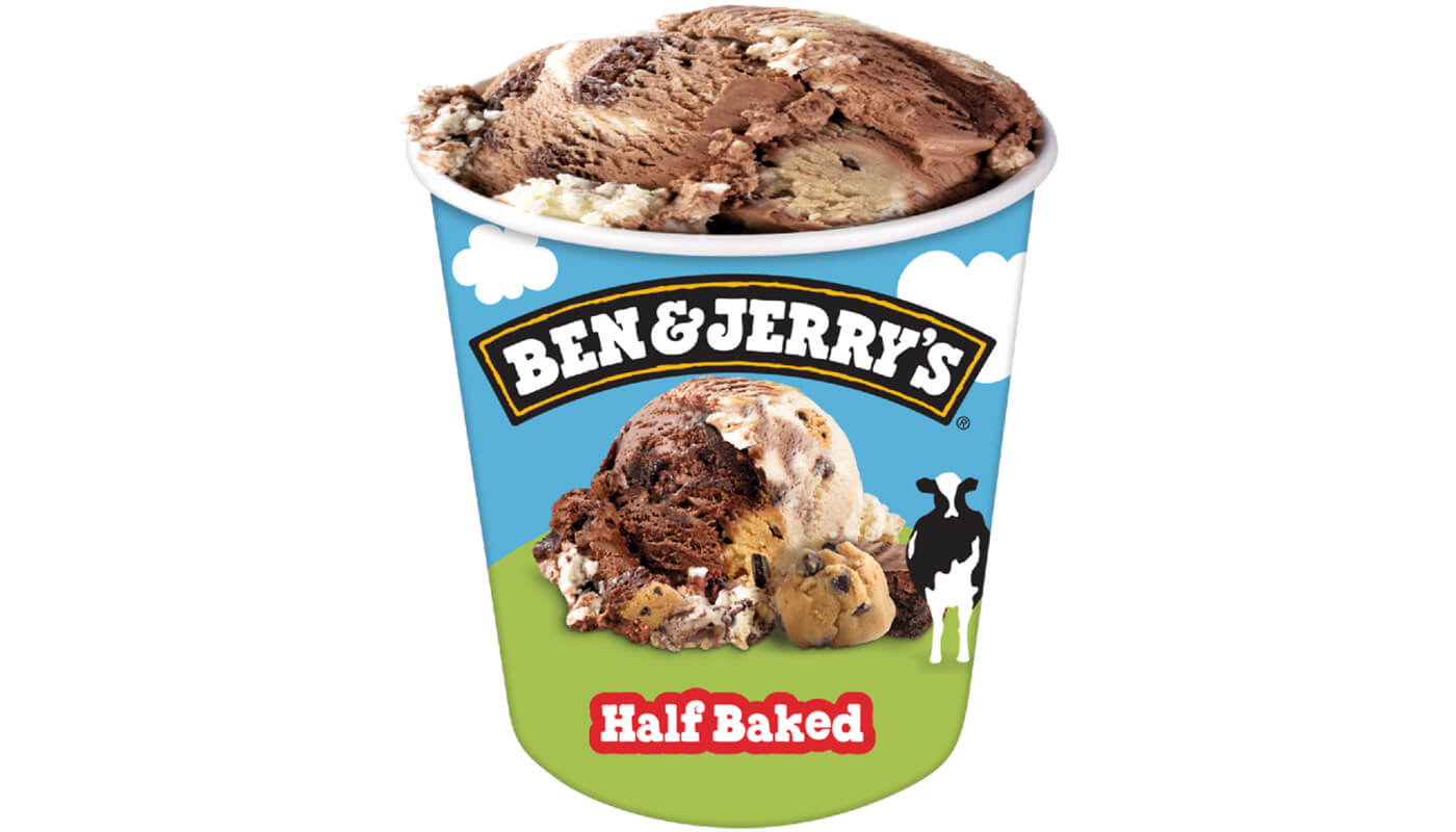 Ben & Jerry's Half Baked Ice Cream 16oz