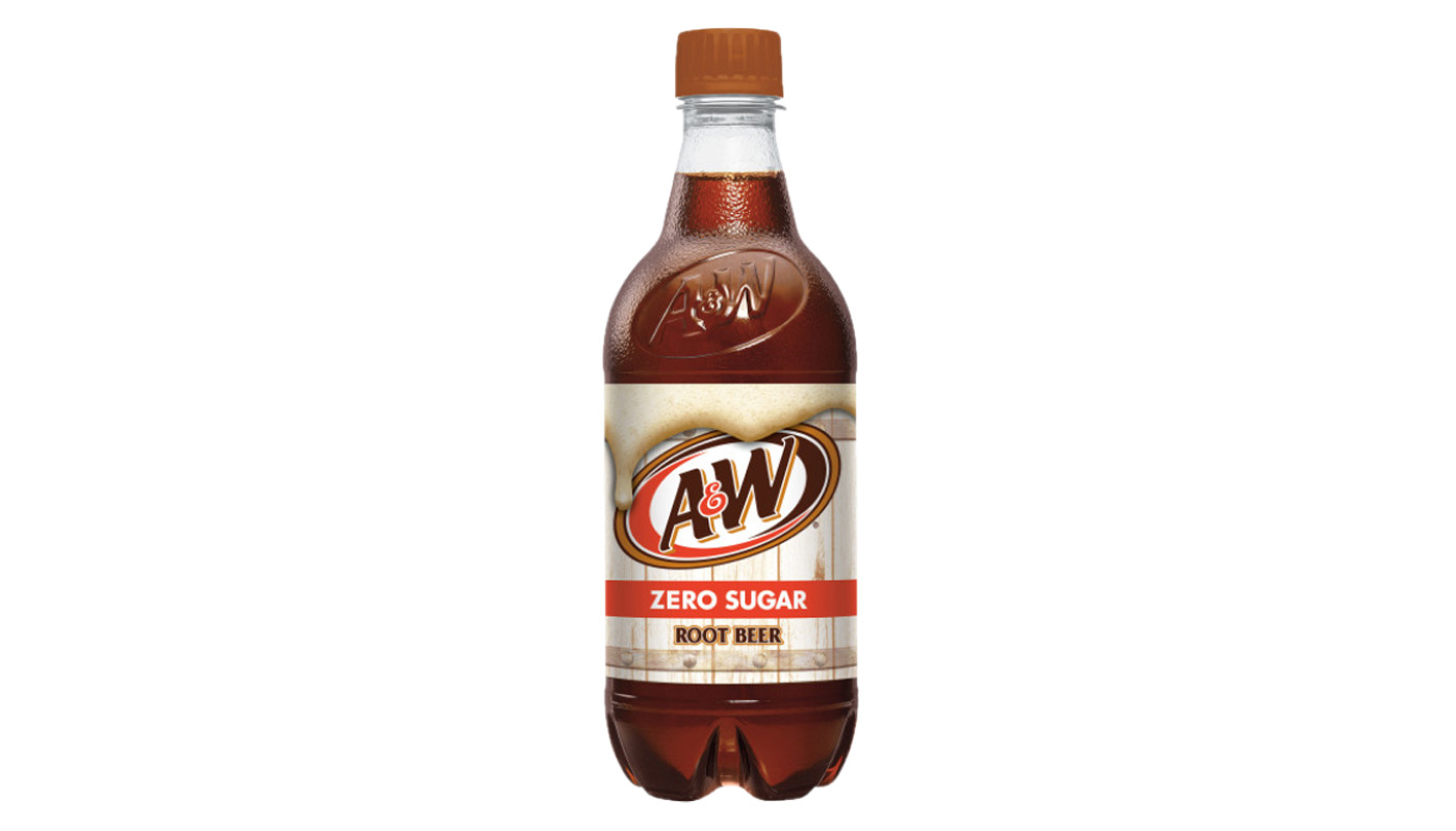 A&W Zero Sugar Root Beer 20oz
