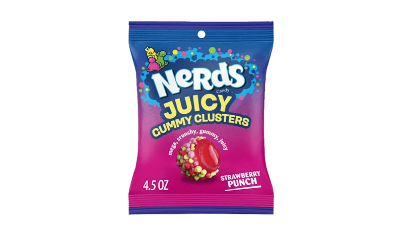 Nerds Juicy Gummy Clusters Strawberry 4.5oz