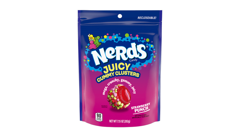 Nerds Juicy Gummy Clusters Strawberry Punch 7.15oz