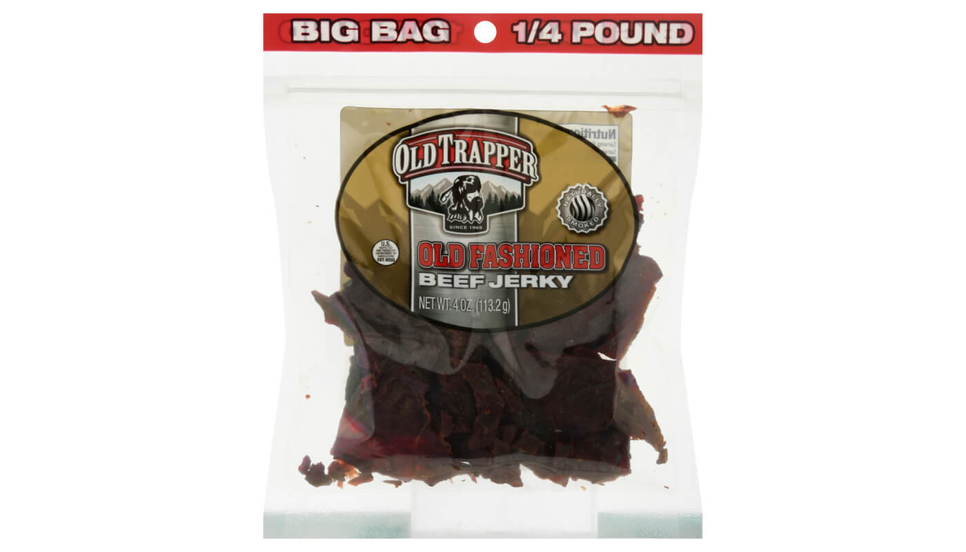 Old Trapper Old Fashioned Beef Jerky 4oz