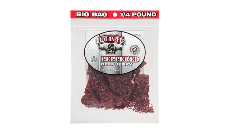 Old Trapper Peppered Beef Jerky 4oz