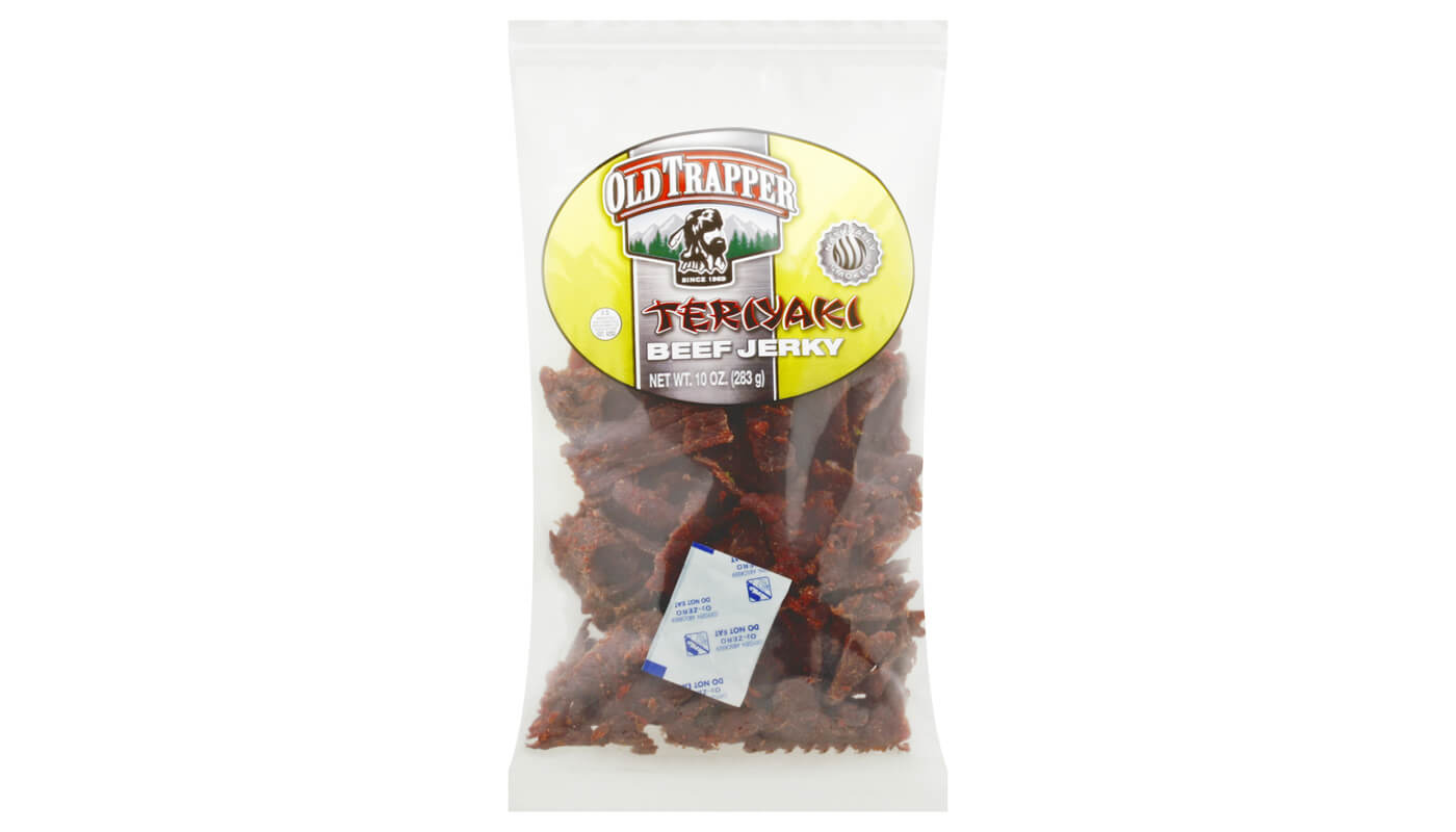 Old Trapper Teriyaki Jerky 10oz