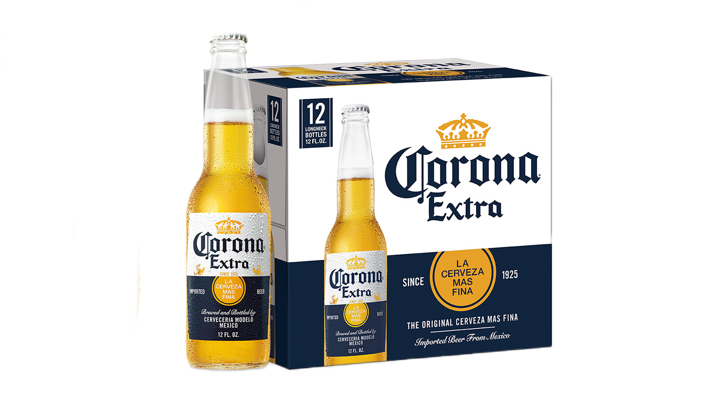 Corona Extra Lager 12oz Bottle 12-Pack