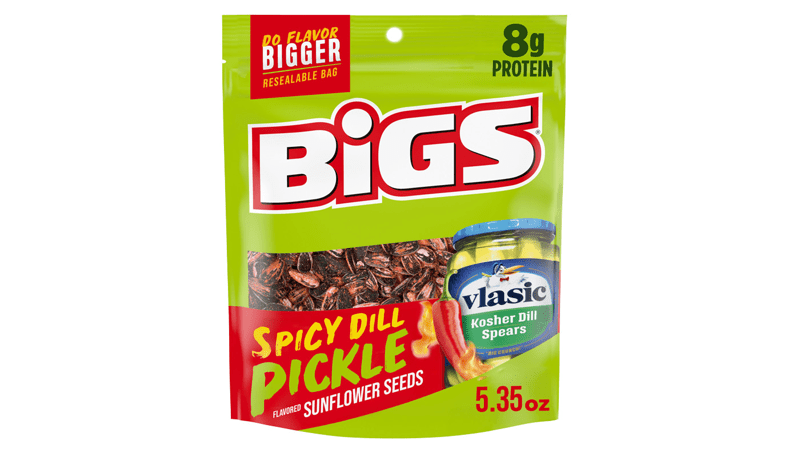 Bigs Vlasic Spicy Dill Pickle Sunflower Seeds 5.35oz