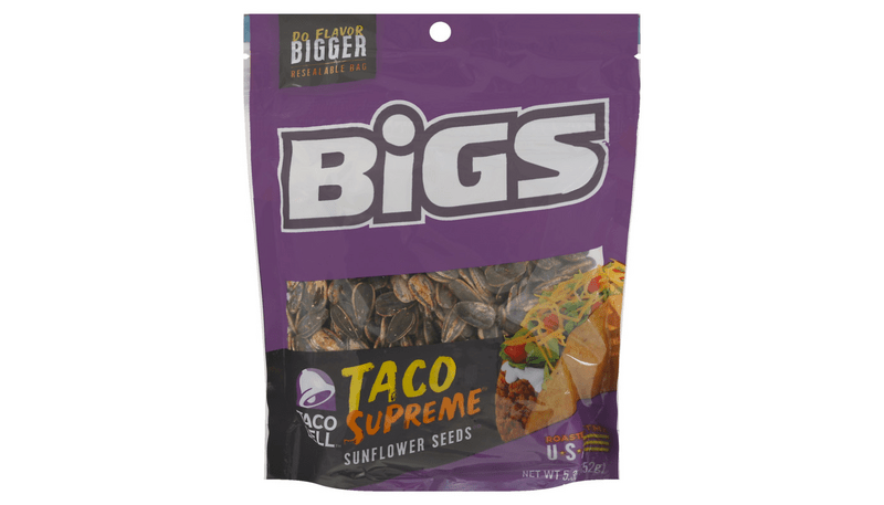 BIGS Taco Bell® Taco Supreme® Sunflower Seeds 5.35oz