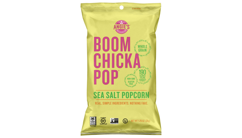 Angie's BOOMCHICKAPOP Sea Salt Popcorn 1.25oz