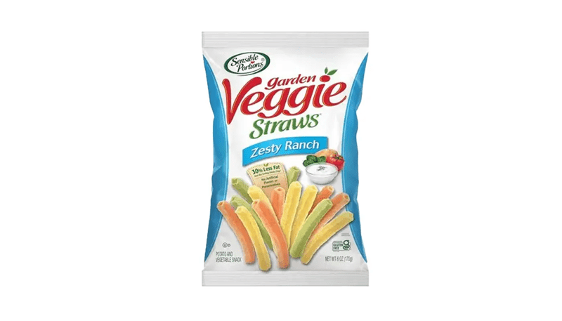Sensible Veggie Straws Zesty Ranch 2.75oz