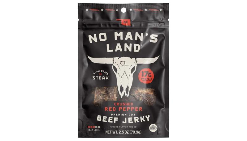 No Man's Land Crushed Red Pepper Beef Jerky 2.5oz