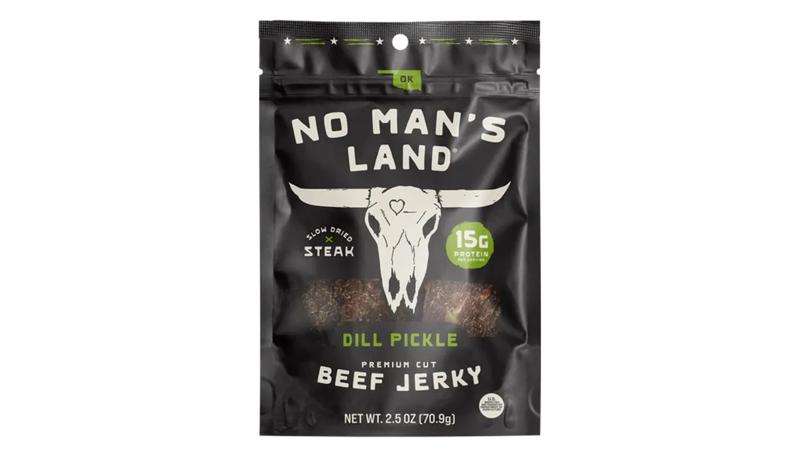 No Man's Land Dill Pickle Beef Jerky 2.5oz