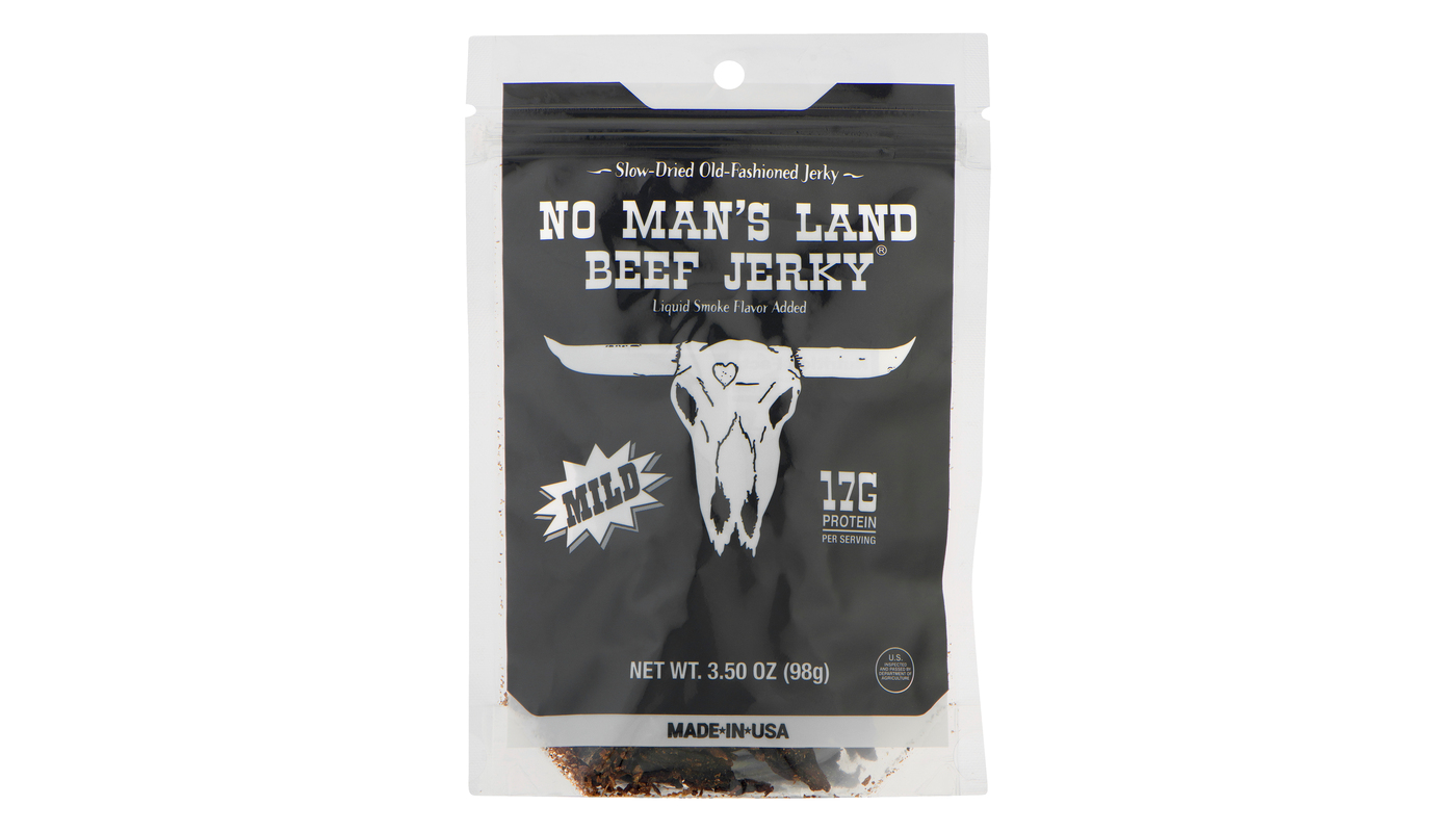 No Mans Land Mild Jerky 3.25oz