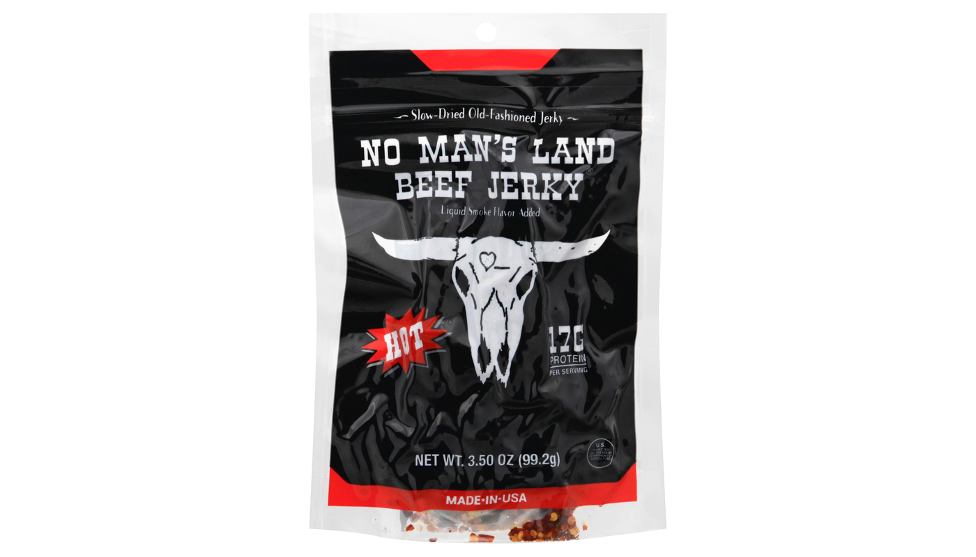 No Mans Land Hot Jerky 3.25oz