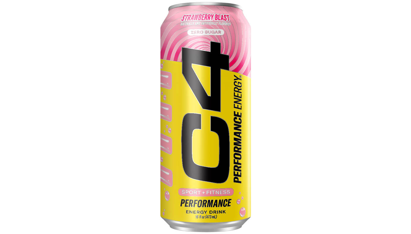 C4 Performance Energy Strawberry Blast 16oz