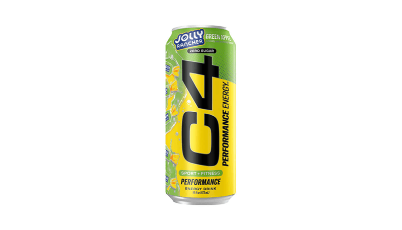 C4 Performance Energy Jolly Rancher Green Apple 16 oz