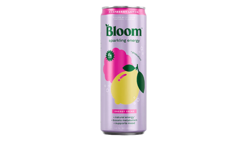 Bloom Energy Raspberry Lemon 12oz