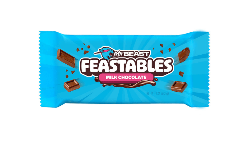 Feastables MrBeast Milk Chocolate Bar 1.24oz