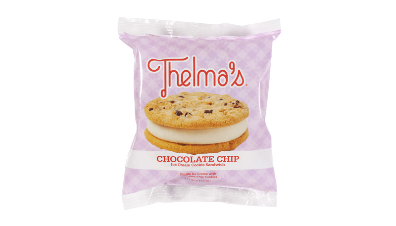 Thelma's Chocolate Chip Ice Cream Sandwich 6oz