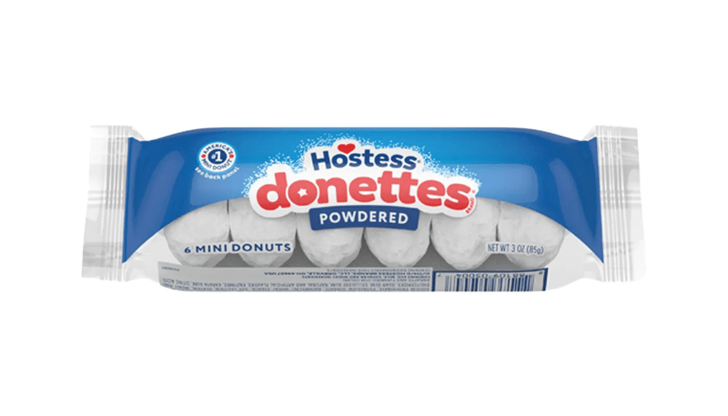 Hostess Powdered Sugar Mini Donuts 3oz