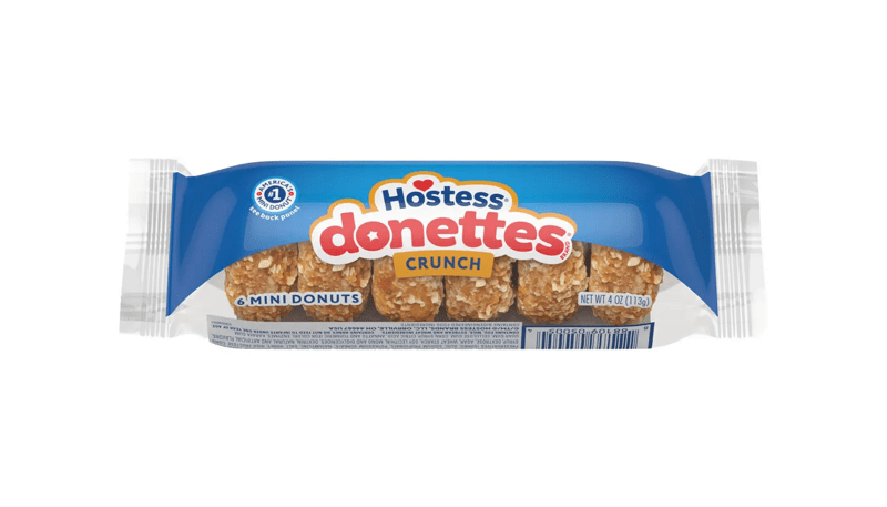 Hostess Crunch Mini Donuts 4oz 