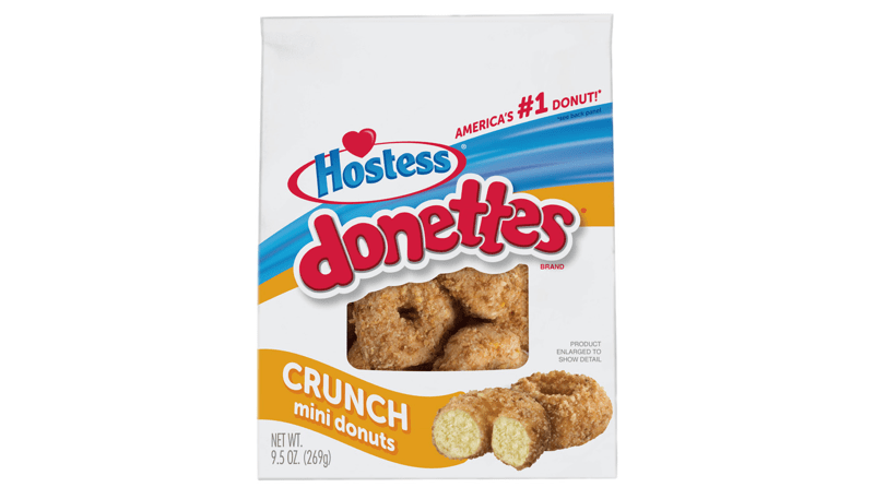 Hostess Donettes Crunch Mini Donuts 9.5oz