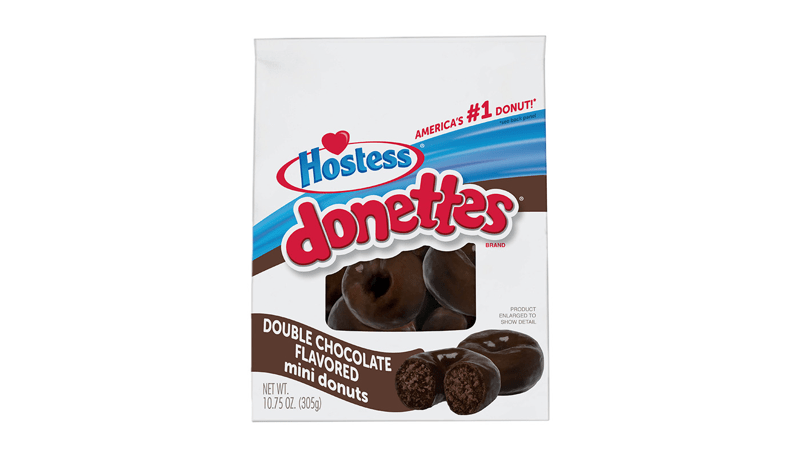 Hostess Double Chocolate Frosted Donettes 10.75oz