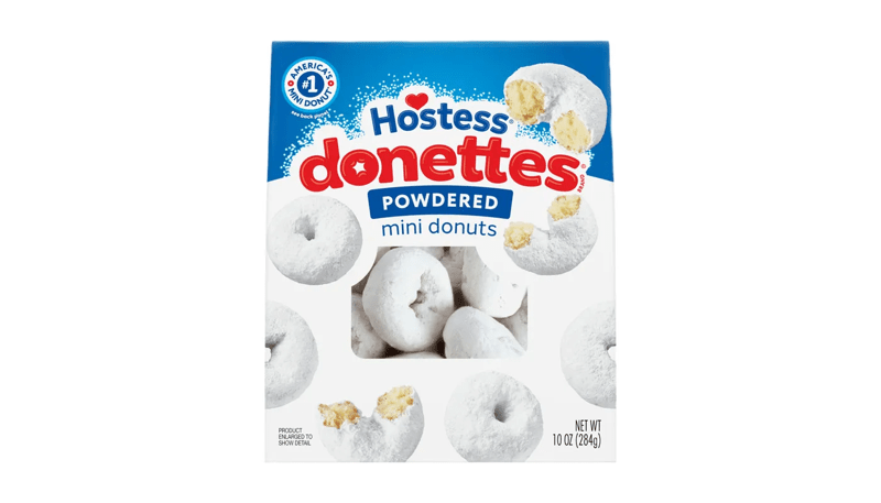 Hostess Powdered Sugar Mini Donuts 10.5oz 