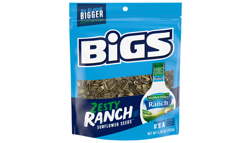 BIGS Hidden Valley® Zesty Ranch Sunflower Seeds 5.35oz